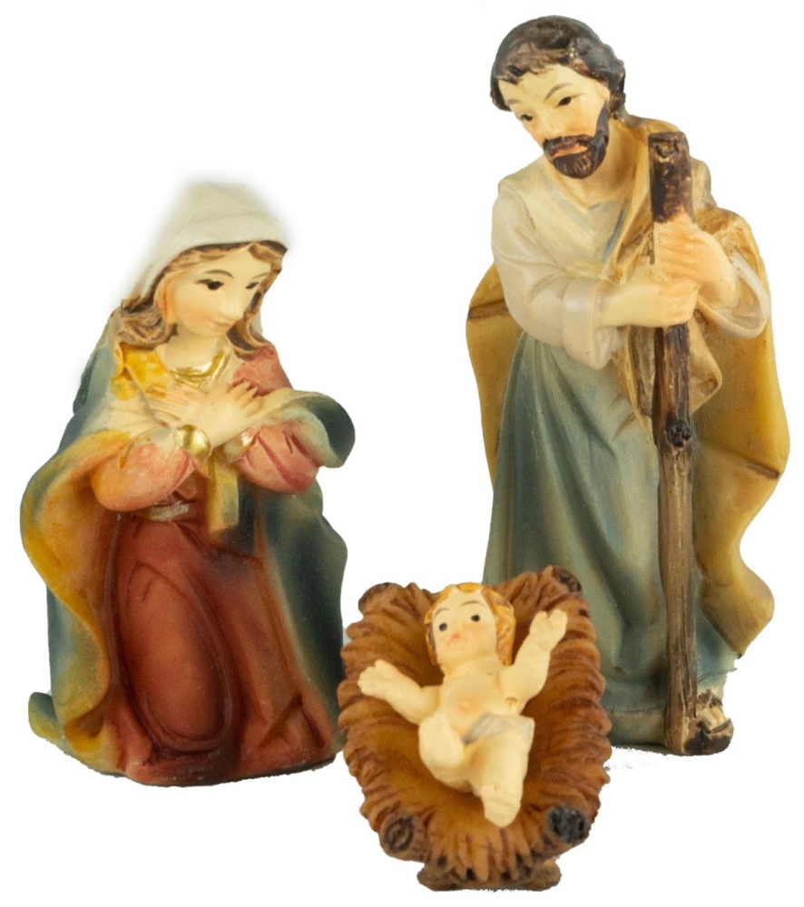 Wunderschöne Krippenfiguren 12-tlg., ca. 8 cm, K 182